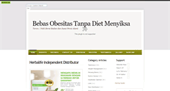 Desktop Screenshot of bebasobesitas.com